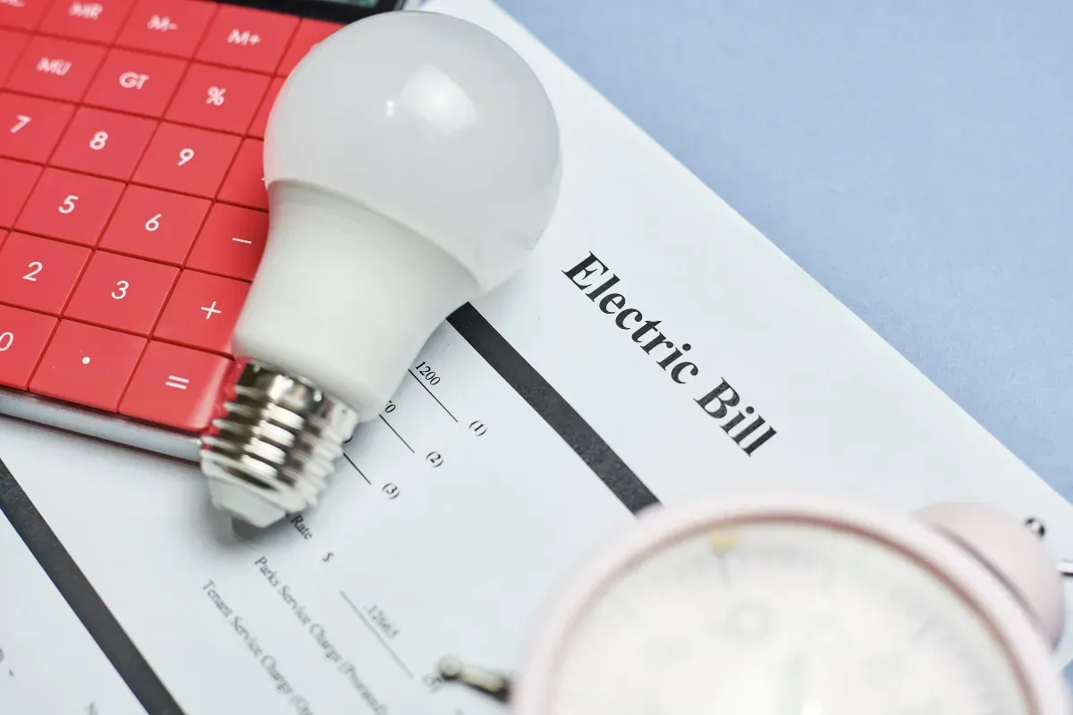 Energy bills falling due to newly installed solar panels