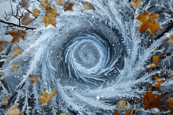 Winter whirlwind