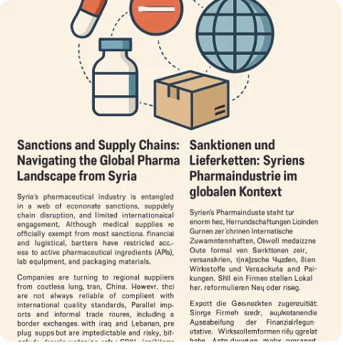Pharmaceutical Workforce in Syria: Talent, Training, and the Path Forward