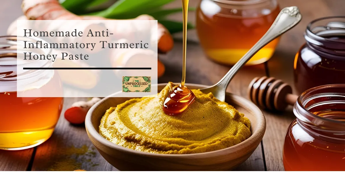 🌿 Stir, Scoop, Heal: The Magic of Turmeric + Honey