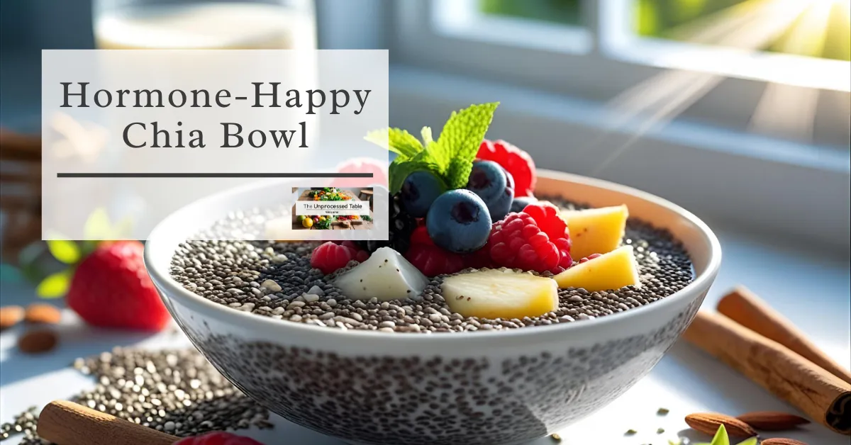Hormone-Happy Chia Bowl - a.k.a. the PMS fix