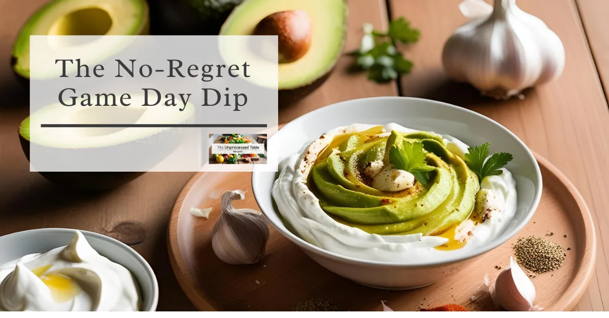 Game Day Glow-Up: The Gut-Friendly Dip