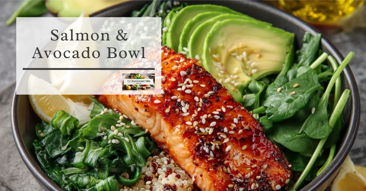 5-Minute Anti-Inflammatory Salmon & Avocado Bowl

