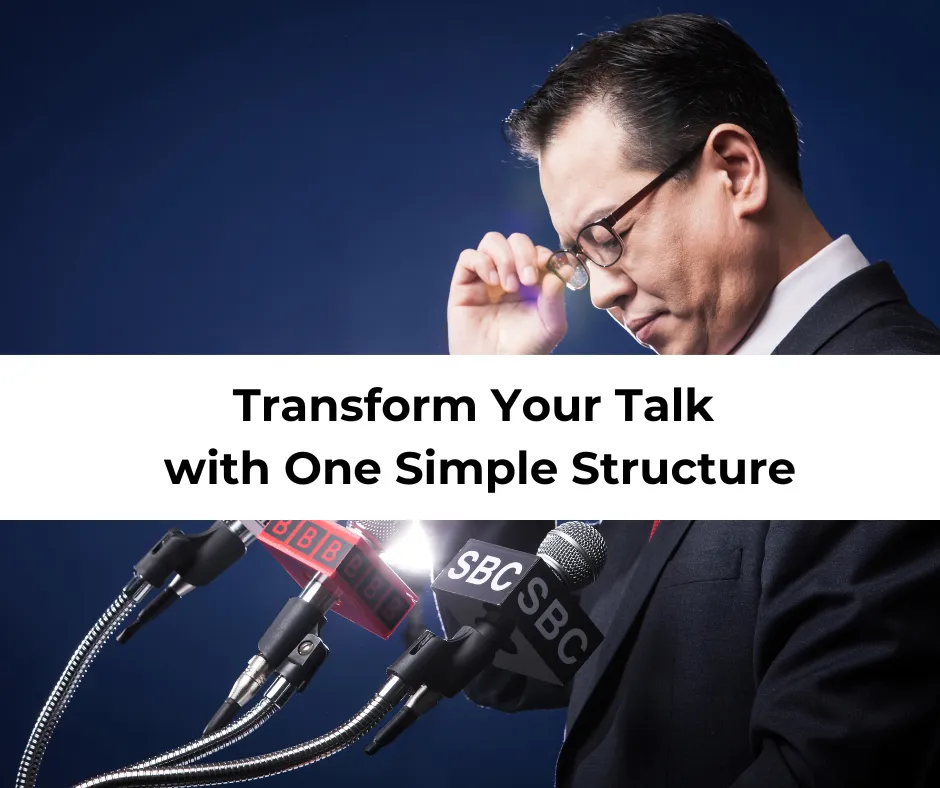 Structuring Problem-Solution-Transformation Story You Can Tell Any Time, Any Where

