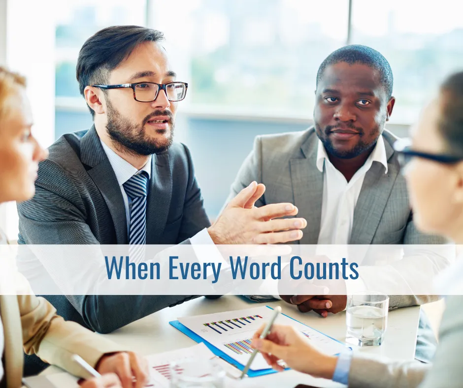 When Every Word Counts: Communicating Clearly in Crucial Conversations
