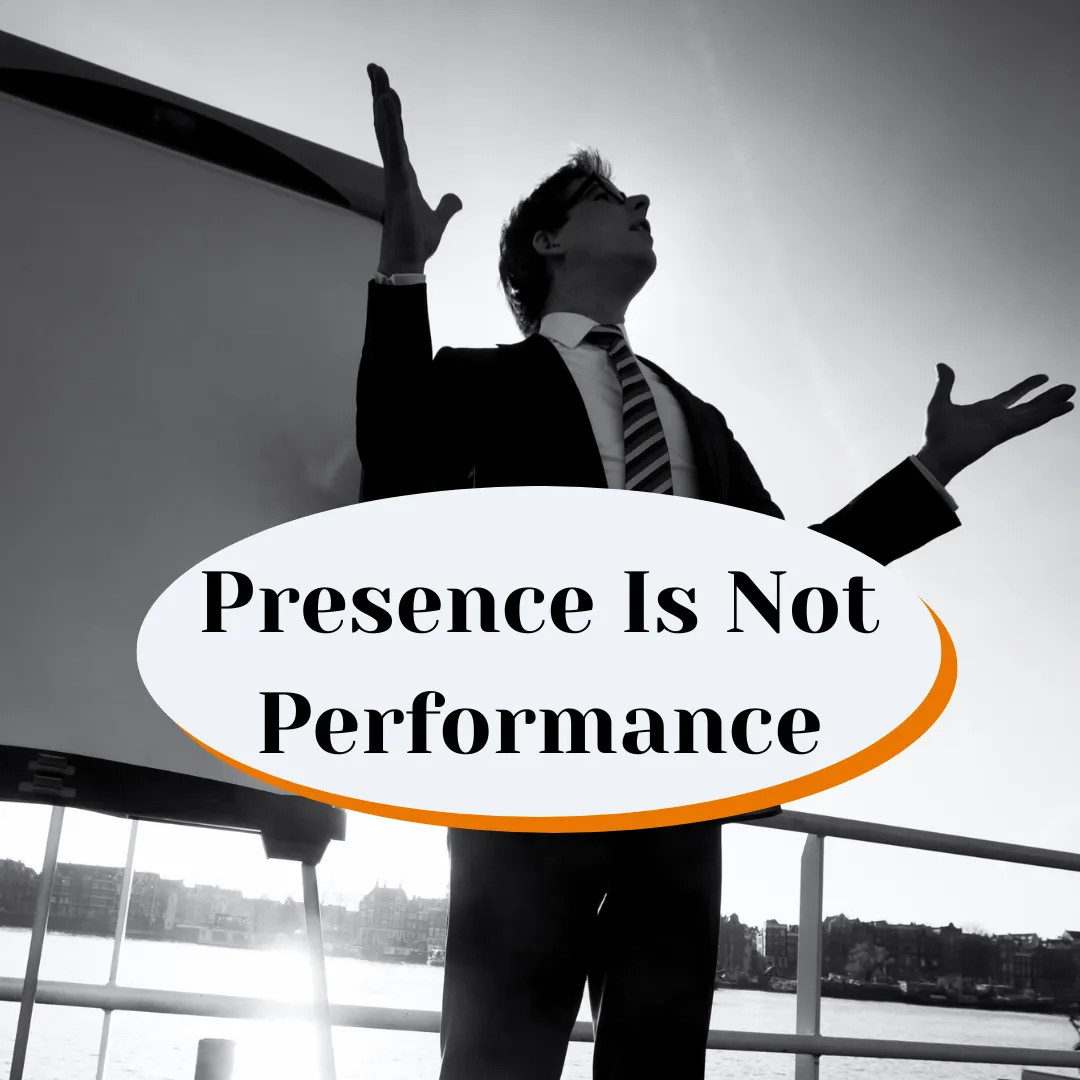 Performing vs. Presenting: You Don’t Have to Fake It to Lead