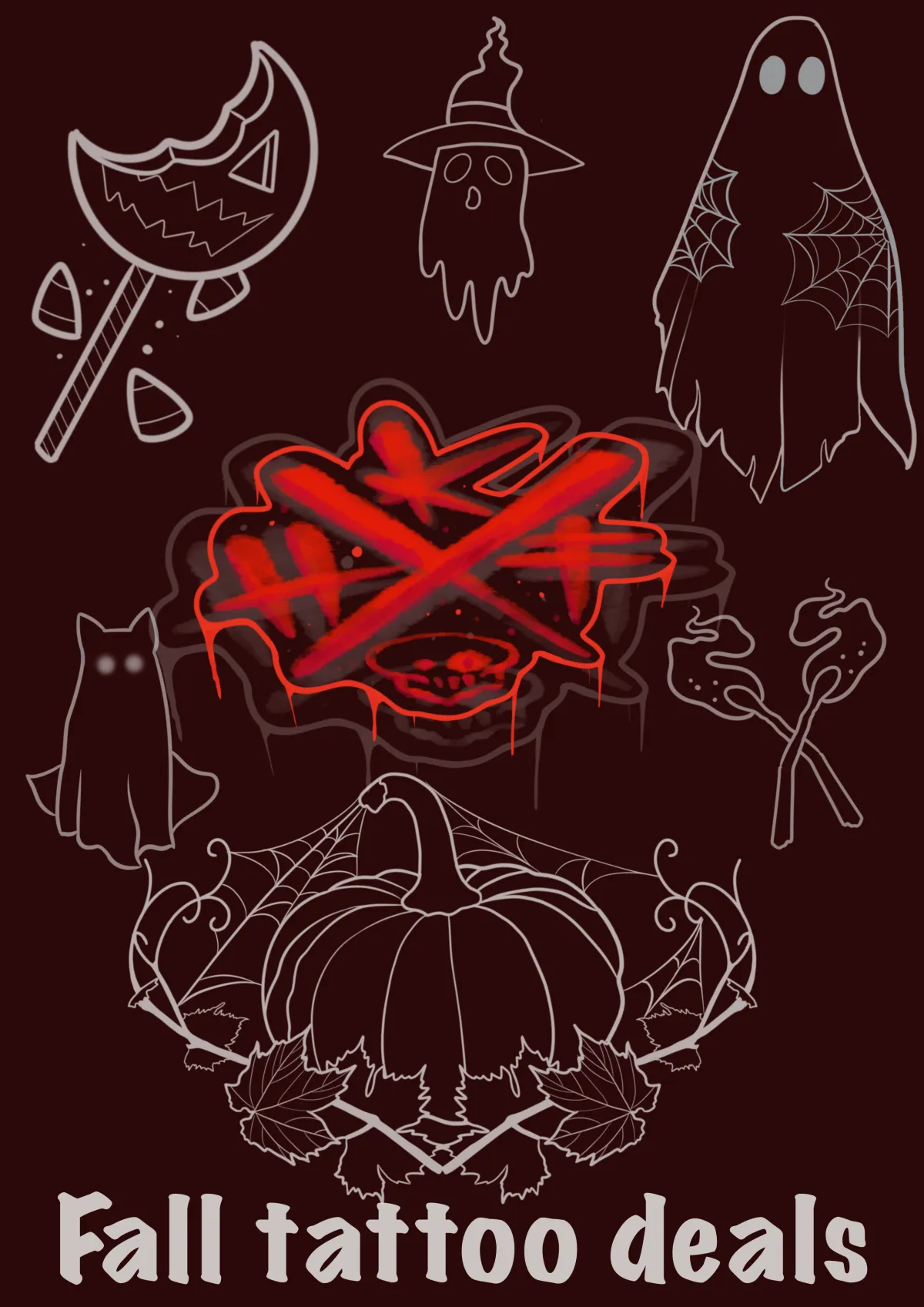 fall tattoo designs