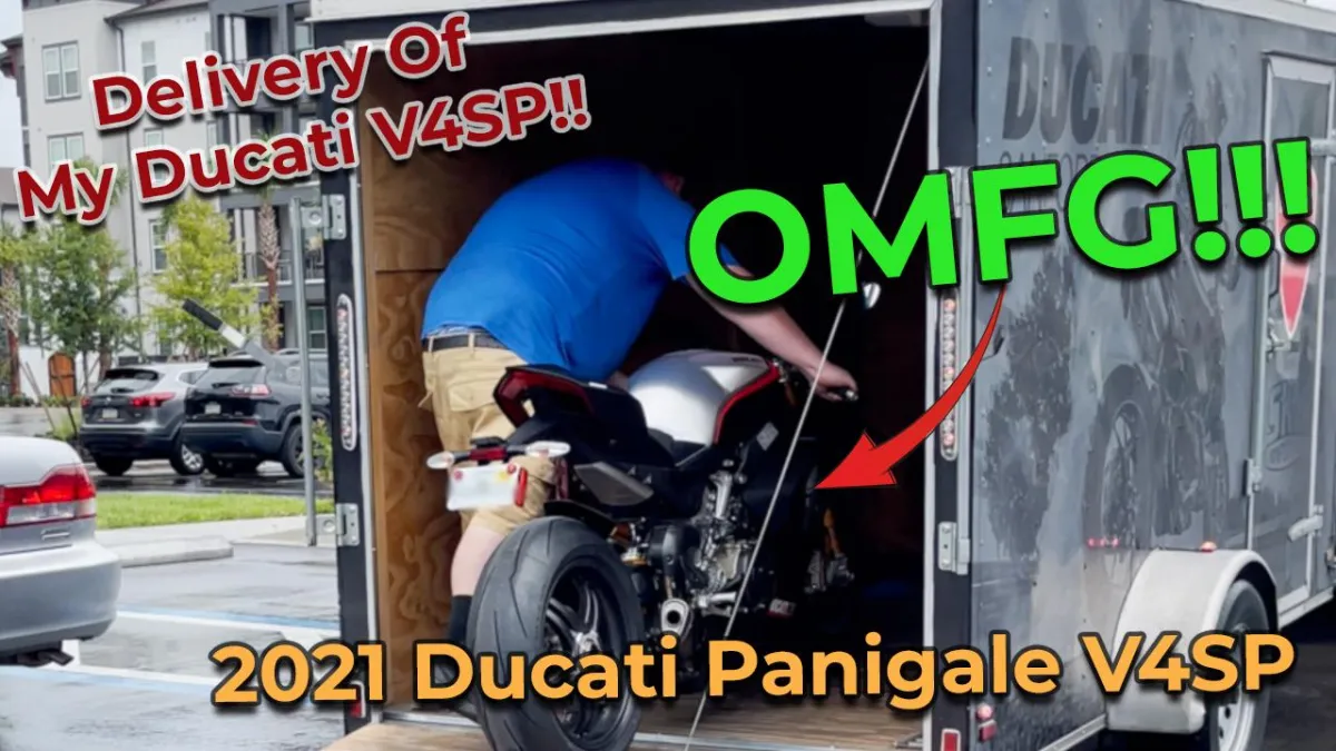 Taking Delivery Of My 2021 Ducati Panigale V4 SP
