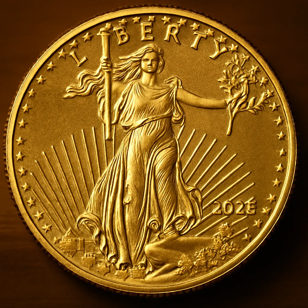 Gold Coin Close-Up – Ties directly to your graded gold coin launch without revealing brand names.