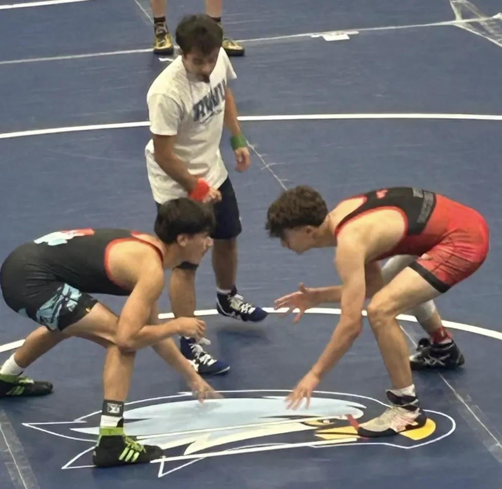 Eddie squares off