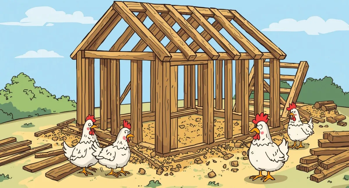 How to Build a Custom Chicken Mansion: Repurposing a Prefab for a 12-Hen Flock