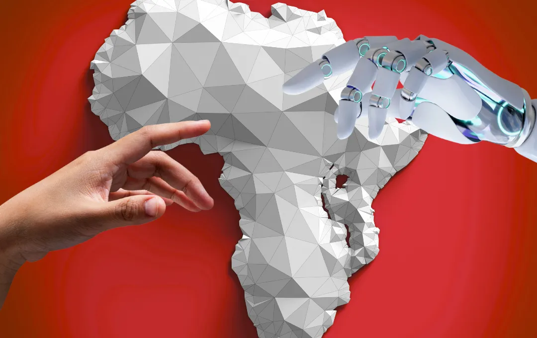 African business leaders embracing AI technology transformation