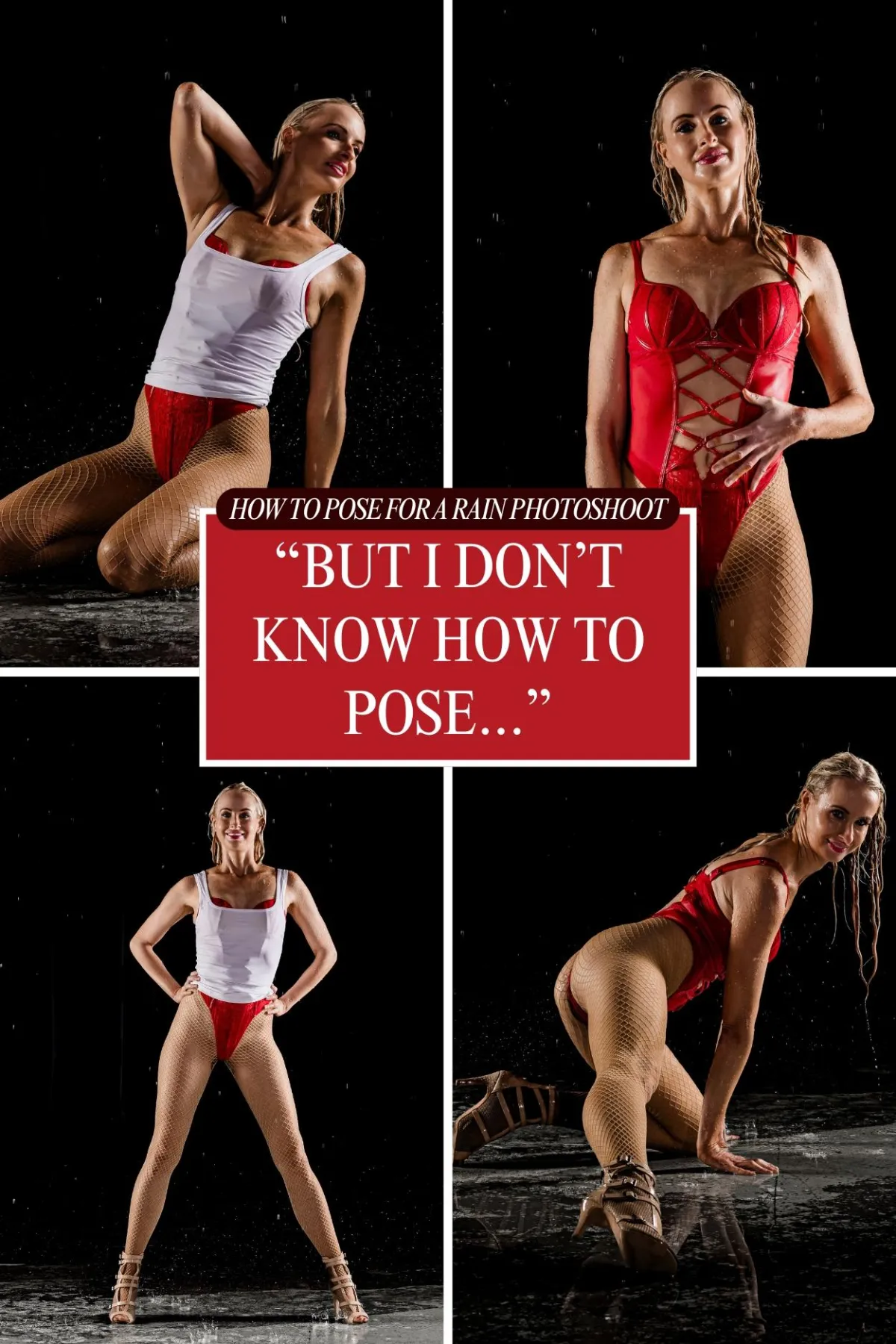 How to Pose for a Rain Photoshoot
