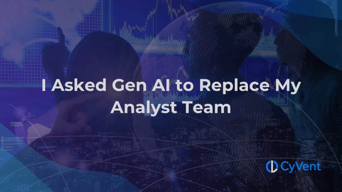 I Asked Gen AI to Replace My Analyst Team: Here’s What Happened…