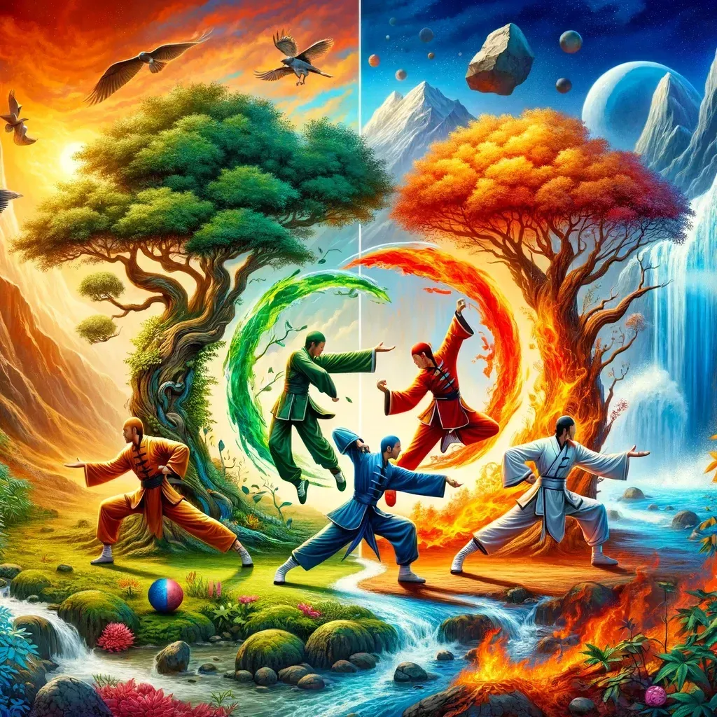 WU XING - les 5 éléments...