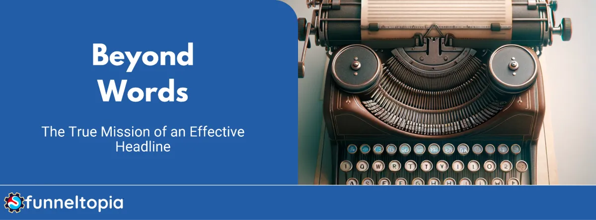 Crafting the Perfect Headline on an Antique Typewriter