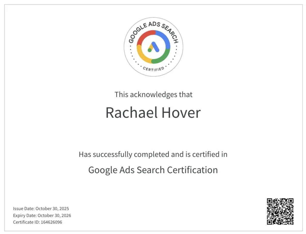 I’ve Officially Passed My Google Search Ads and Google Display Ads Certification (Again!)