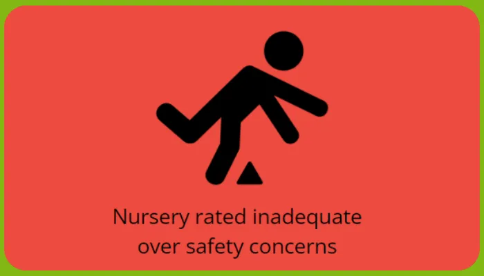 Nursery Rated Inadequate over Safety Concerns