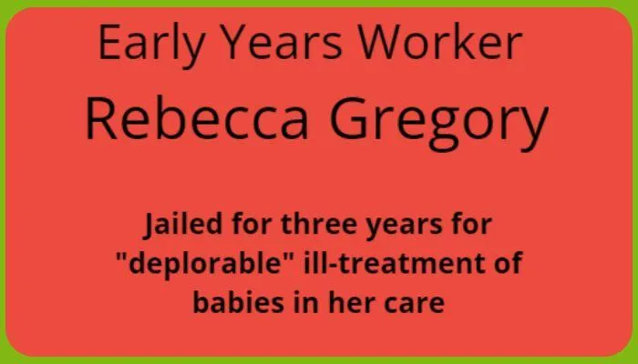 Jailing of Rebecca Gregory