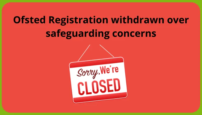 Nursery Closed over Safeguarding Concerns