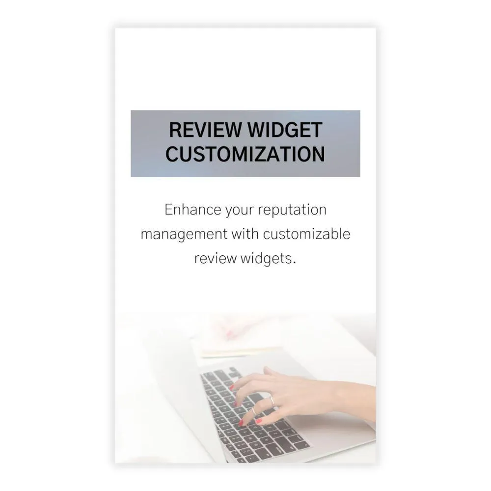 Review Widget Customization