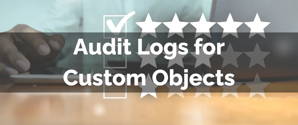 Audit Logs for Custom Objects