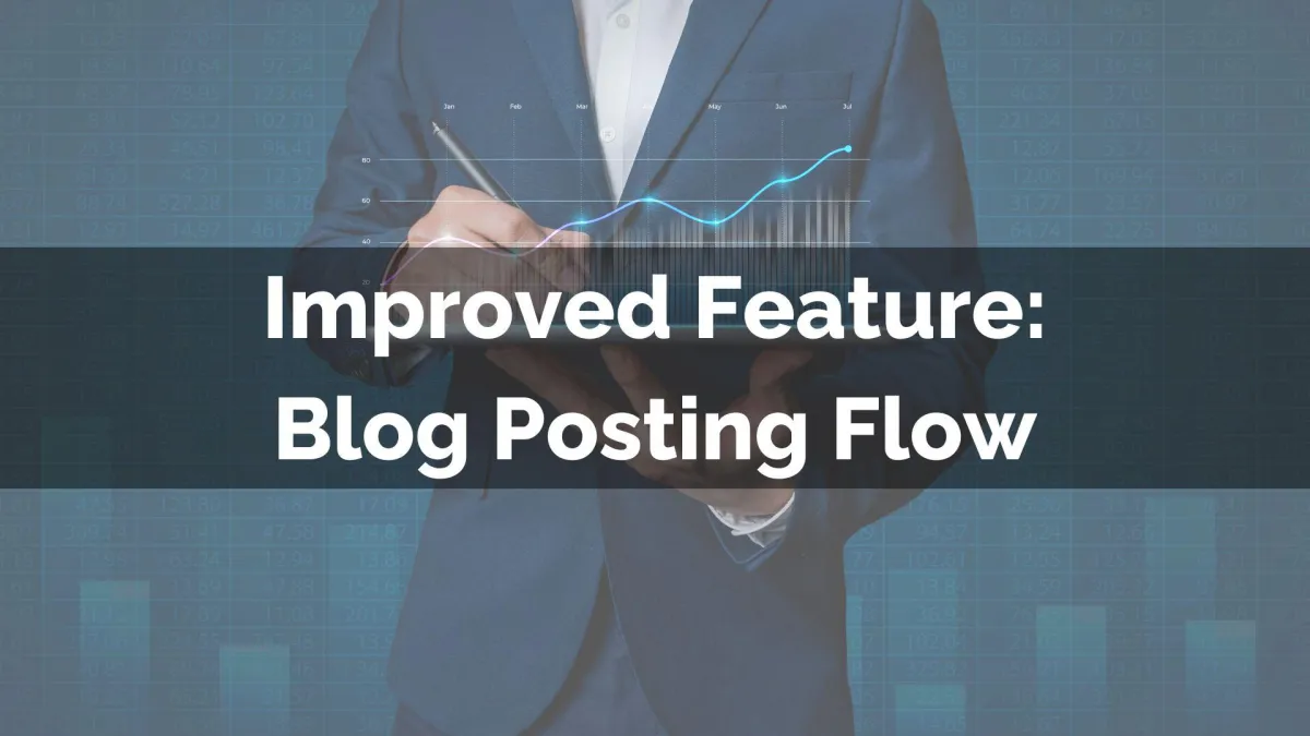 Blog Posting Flow