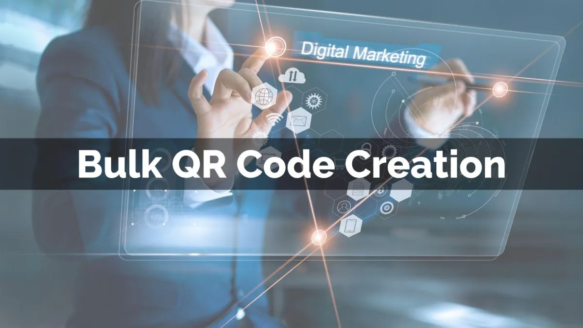 Bulk QR Code Creation