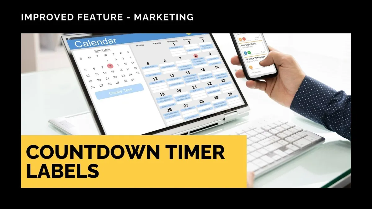 Countdown Timer Labels