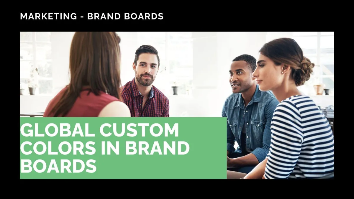 Global Custom Colors in Brand Boards