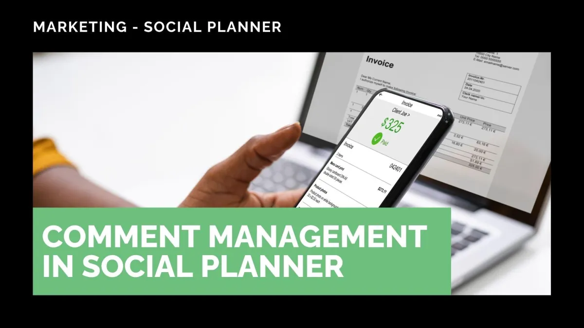 Comment Management in Social Planner