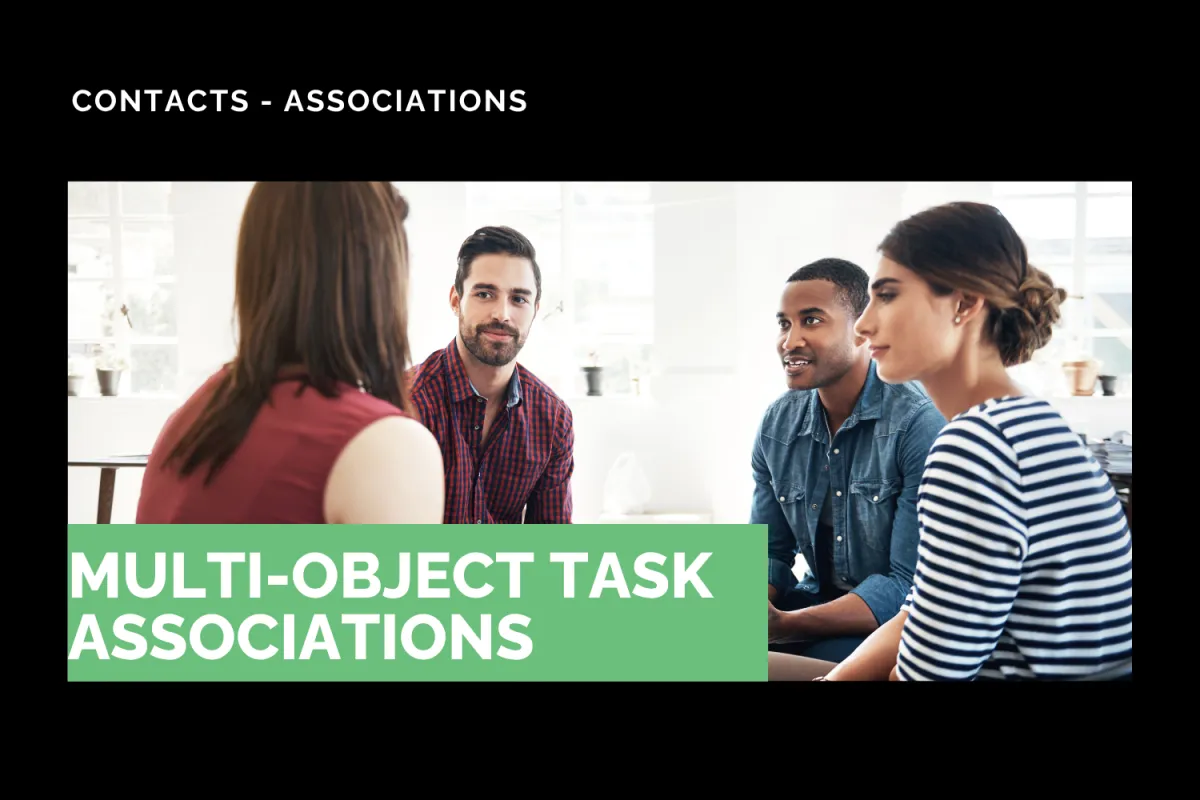 Multi-Object Task Associations