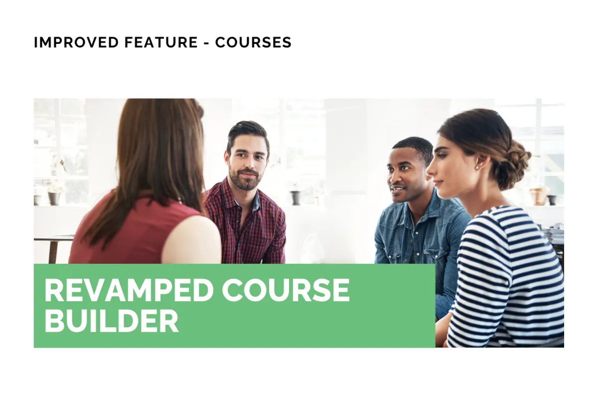 Revamped Course Builder