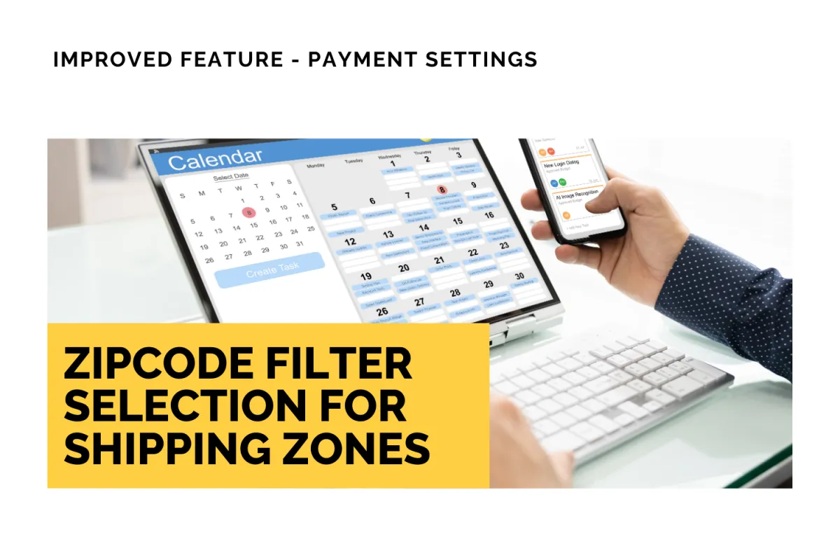 Zipcode Filter Selection for Shipping Zones