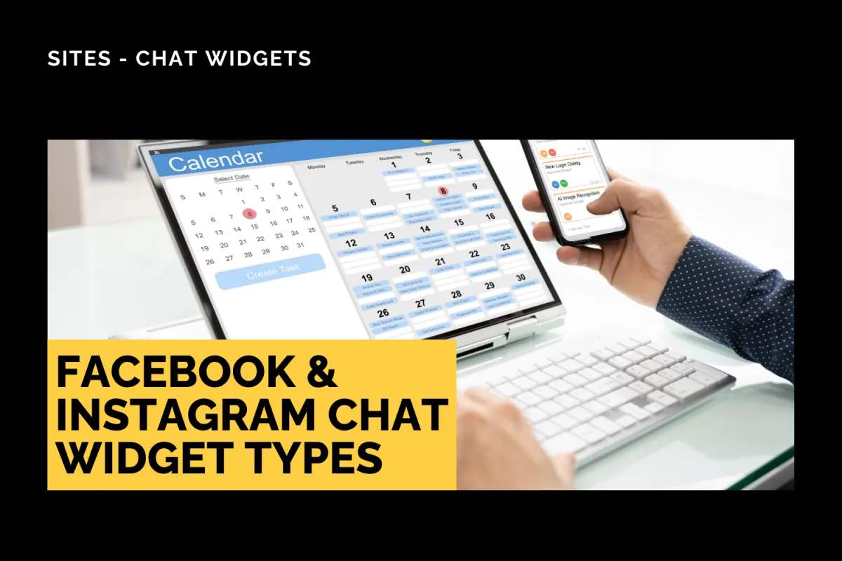 Facebook & Instagram Chat Widget Types