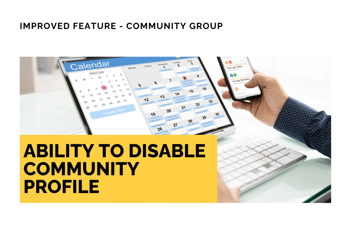 Ability to Disable Community Profile