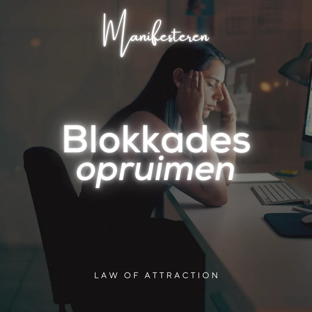 Zo doorbreek je oude blokkades die je tegenhouden. Met Law of Attraction technieken kun je je doelen sneller manifesteren als je blokkades loslaat zodat je weer vanuit vertrouwen in jezelf leert leven.