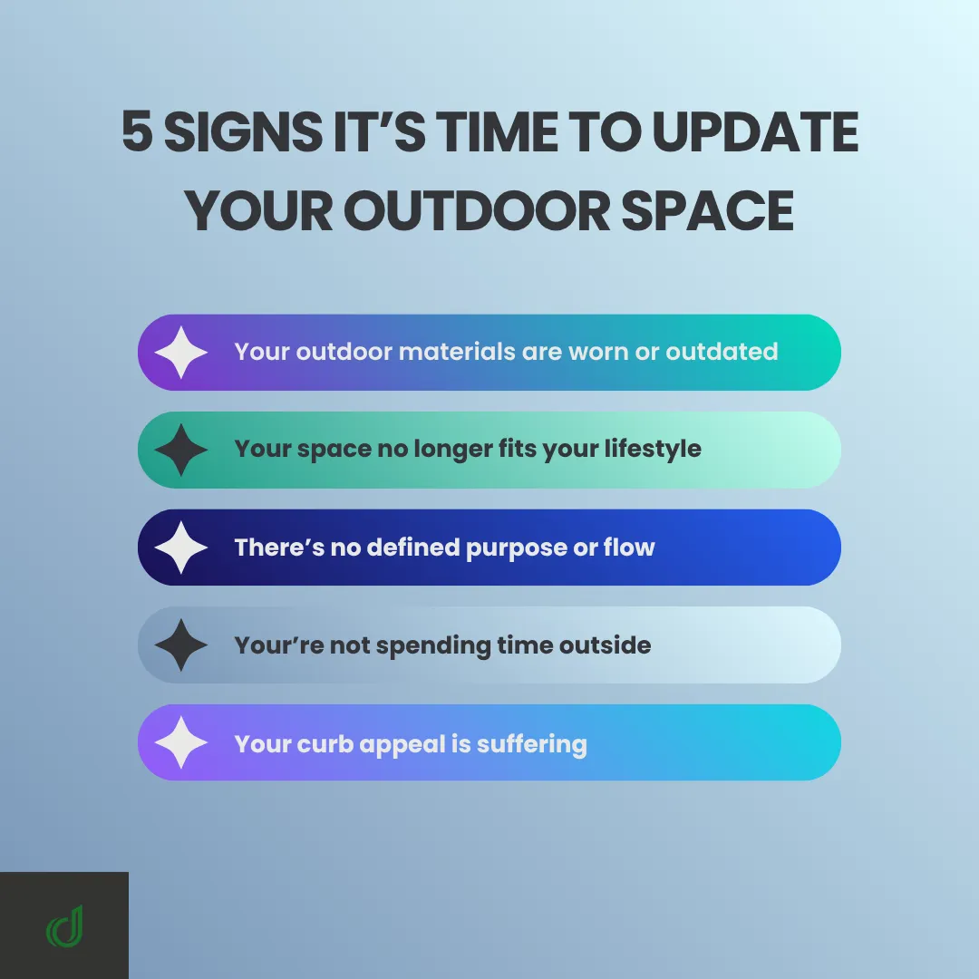 5 Signs You Need to Update Your Outdoor Space | Signature Outdoor Design