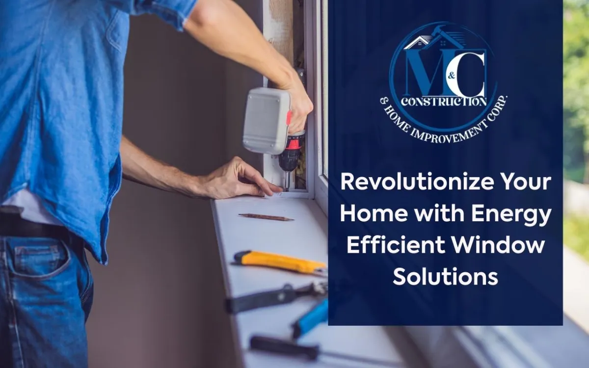 Energy efficient window reducing energy costs and improving indoor comfort.
