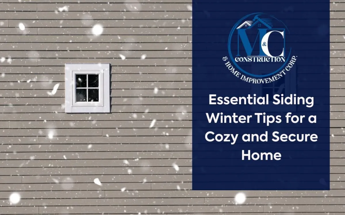 Siding winter tips for inspecting siding before cold weather