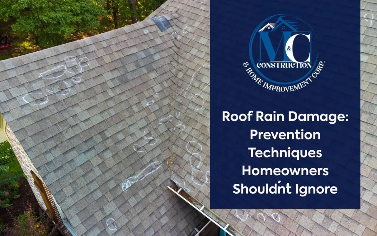xpert roof repair service preventing roof rain damage in Ramapo