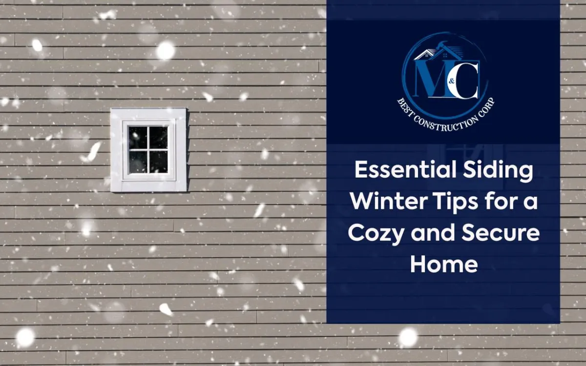Siding winter tips for inspecting siding before cold weather