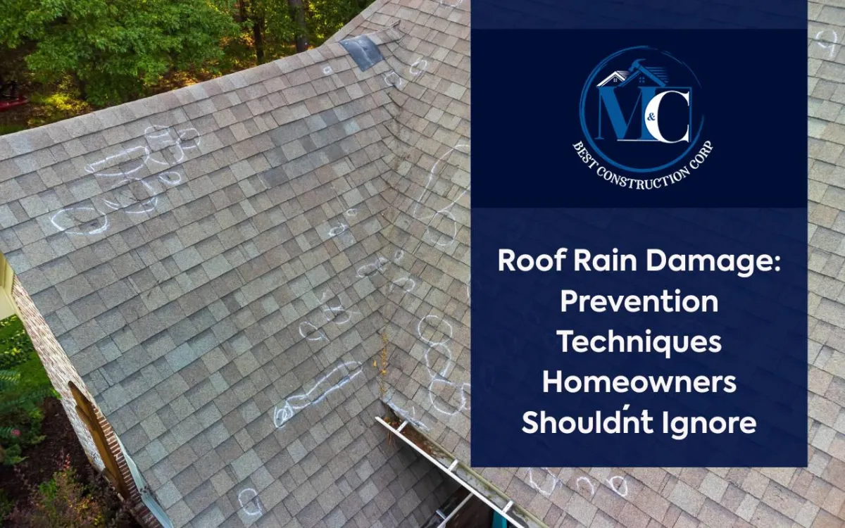 xpert roof repair service preventing roof rain damage in Ramapo