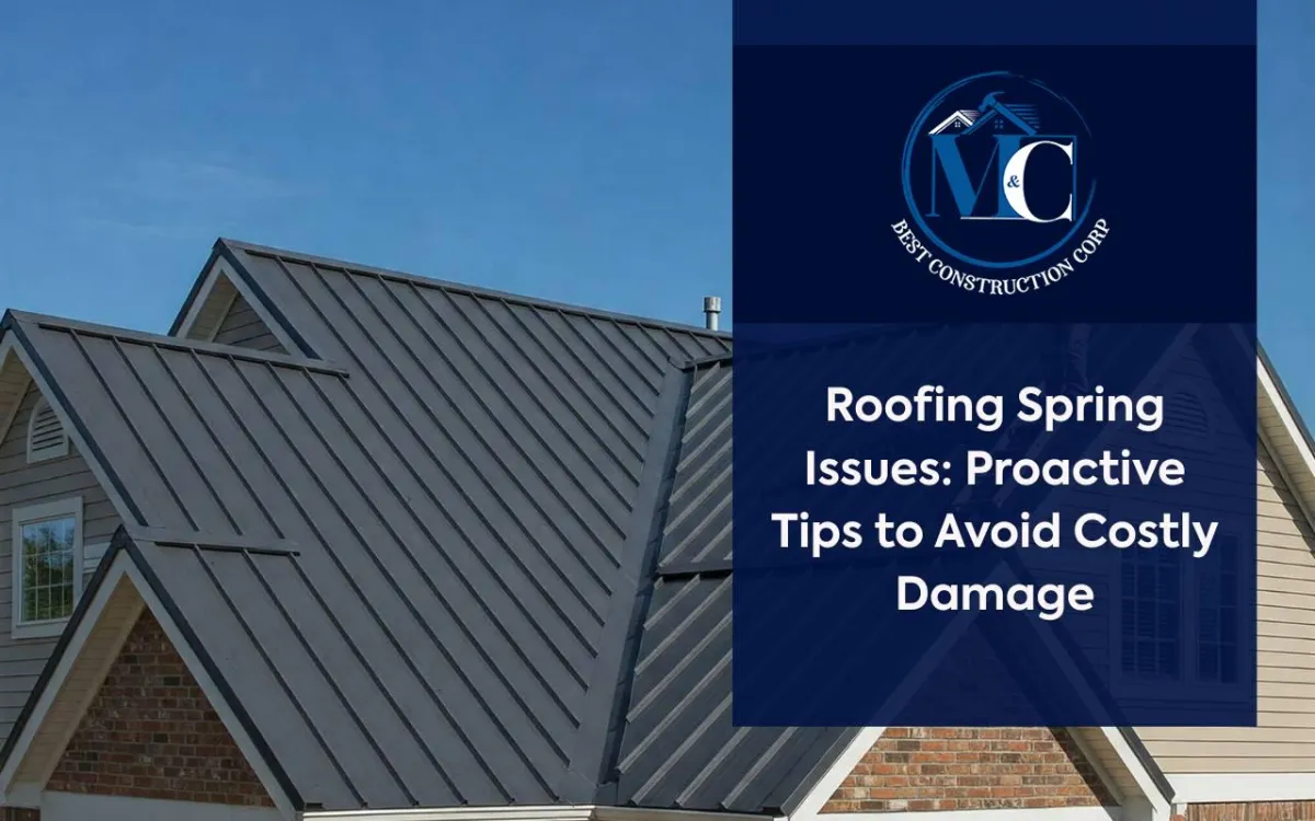 Roof inspection tips to prevent roofing spring issues