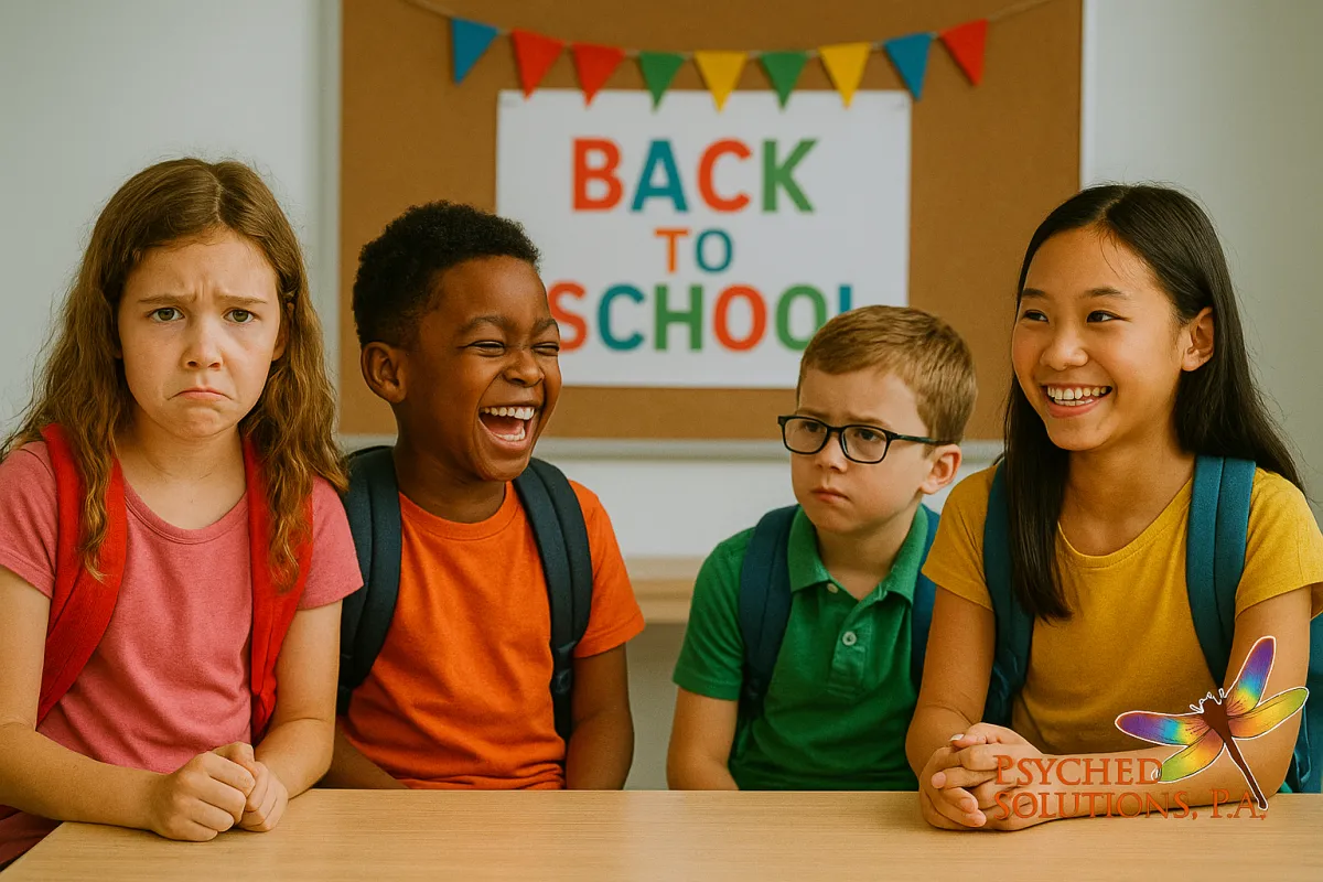 🌟 Summer’s Over, School’s In: Supporting Kids’ Mental Health During the Back-to-School Transition