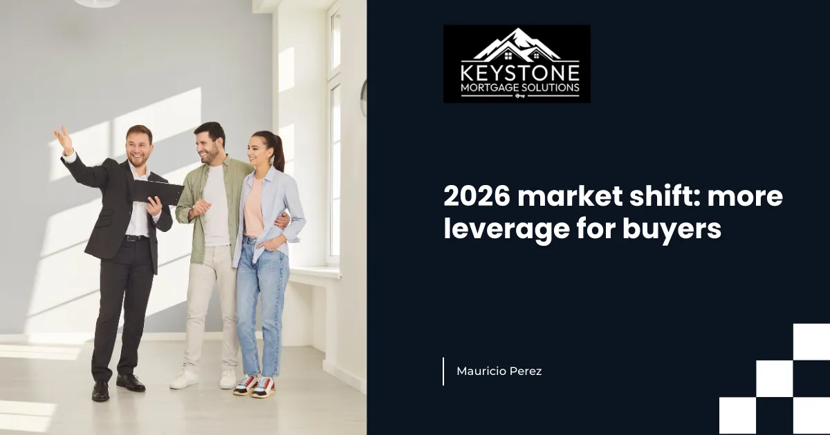 2026 market shift: more leverage for buyers