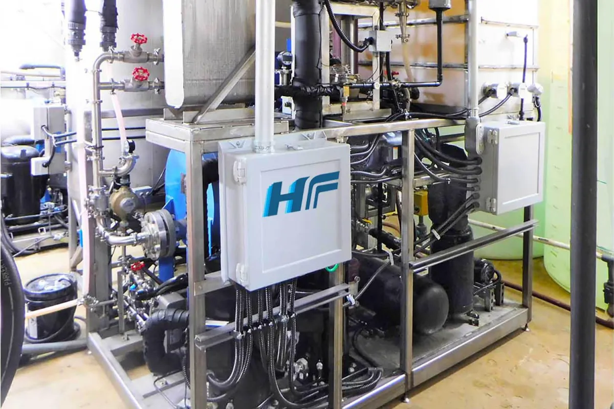 HF water purification system equipment