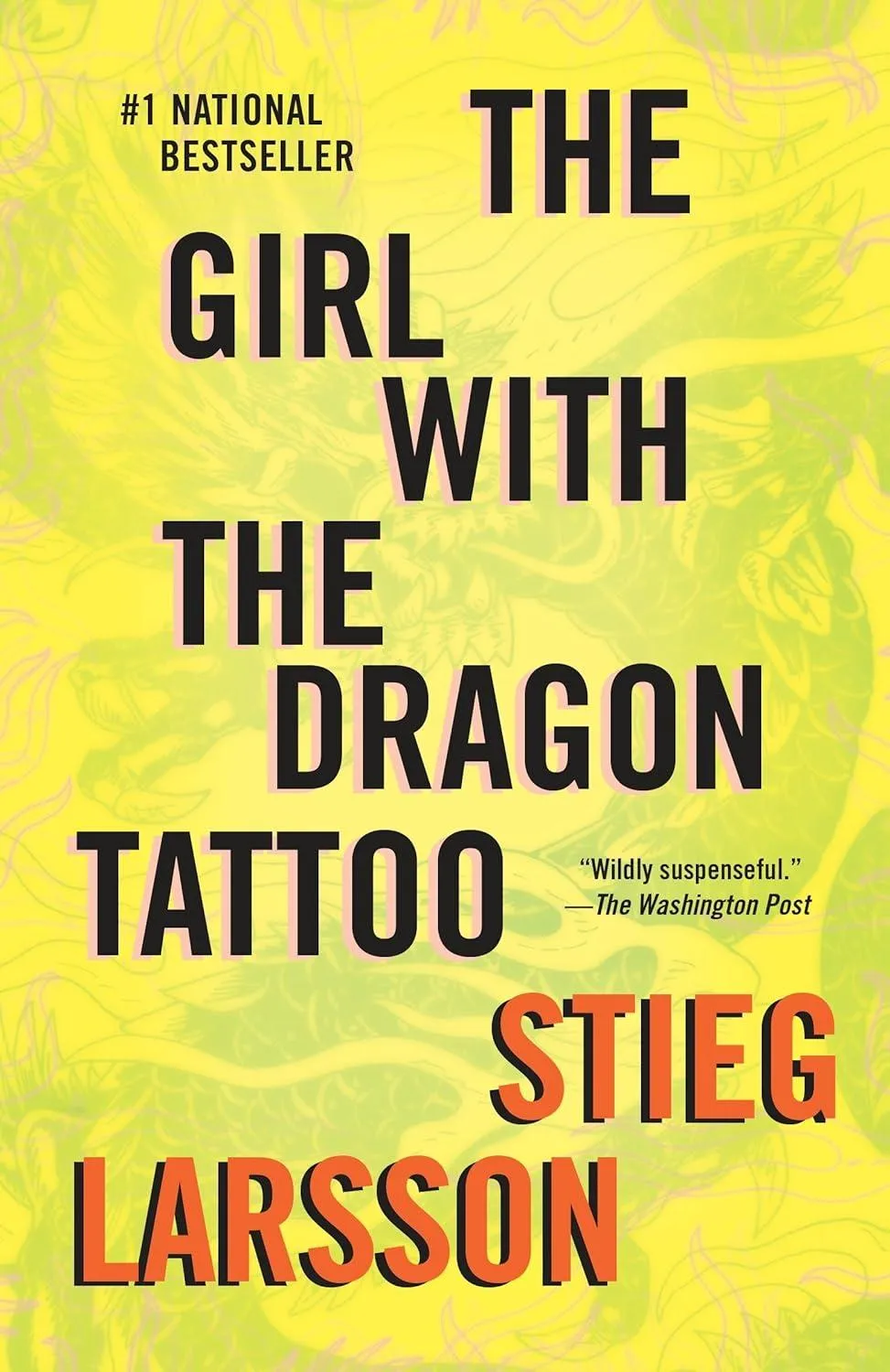 Book cover for The Girl With the Dragon Tattoo