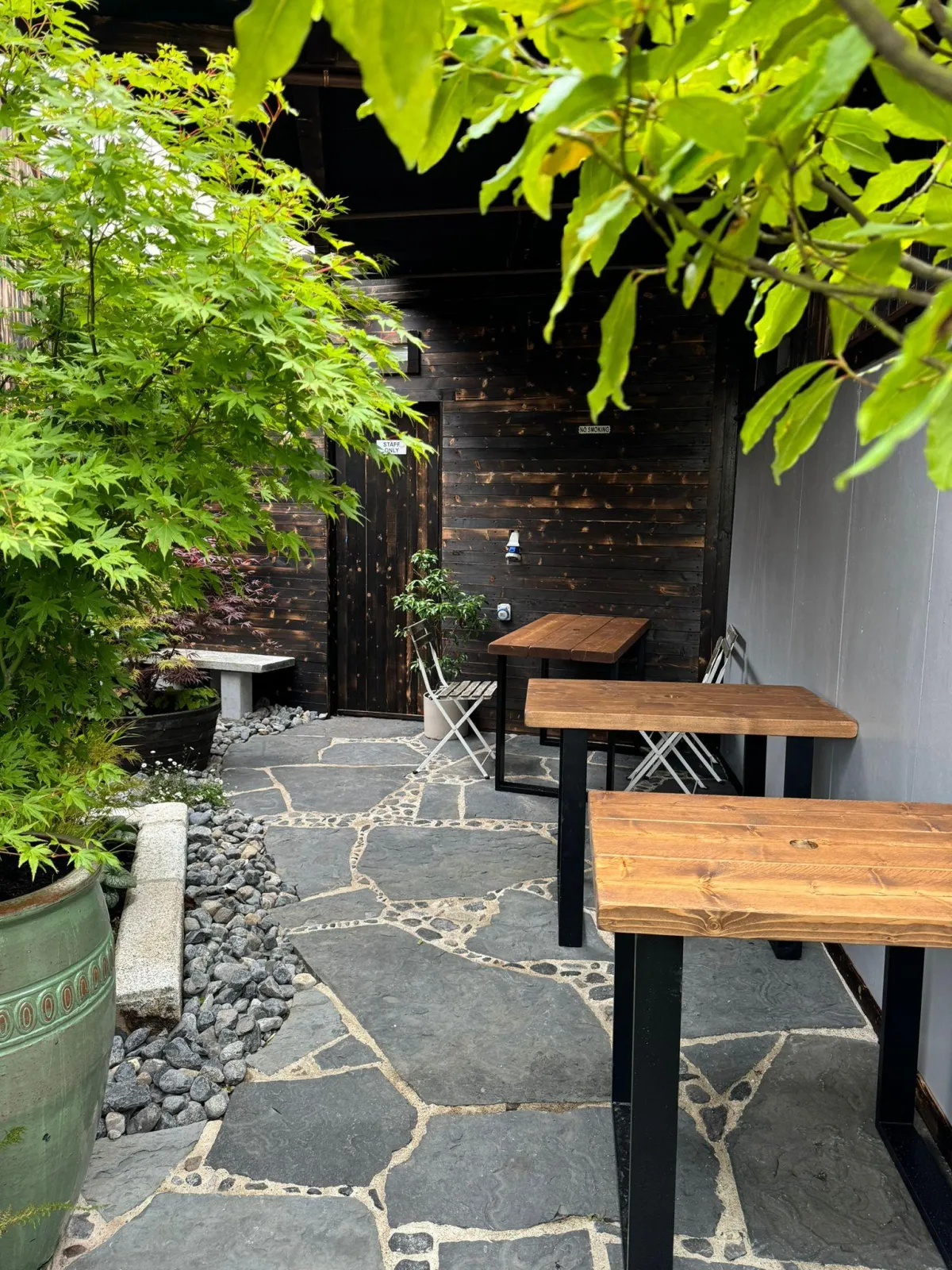 Our outdoor area