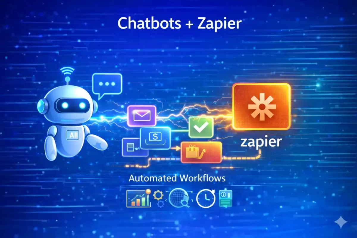 Chatbots + Zapier: Turning Conversations into Automated Business Execution